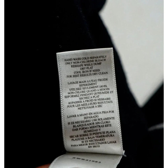 BCBG Maxazria Open Cardigan Womens Small Black Merino Wool Cashmere Tie Sweater - Picture 8 of 8